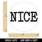 Nice Fun Text Self-Inking Rubber Stamp for Stamping Crafting Planners